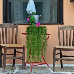 HARSOML 3PCS Artificial Succulents Hanging 27.5 x 5 x 5 inches, Green