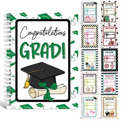 Graduation Gift Card Book 7×5 Inch College Survival Album for Congrats Grad