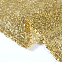2 Packs 12 x 72 inches Gold Sequin Table Runner, Glitter Runner for Birthday