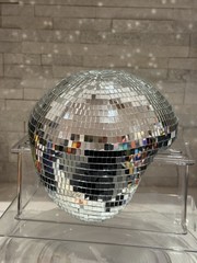 7.5″ Melty Disco Ball Shelf Edge Ornament Last Bachelorette Party Decoration