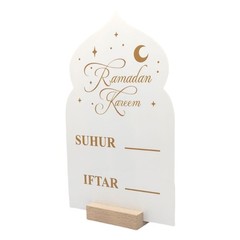 Ramadan Countdown Calendar 30 Days Eid Mubarak Calendar Ornament Decorations