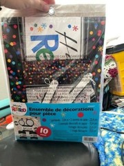 Amscan Officially Retired Room Decorating Kit New!!!