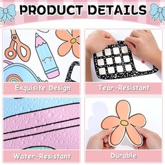 ojustbeok Composition Notebook Bulletin Board Welcome Back to Classroom Decor…