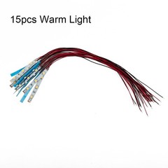Brand New 15 * LED Light Strip Light Strip With Cable 20 Cm Long 10pcs