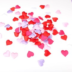 500 PCS Mixed Color Sponge Heart Confetti Valentine Wedding Party Decor