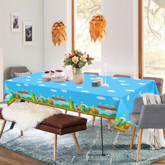 3 PCS Video Games Party Tablecloth, Plastic Video Games Table Cover for Video Ga