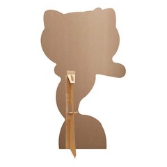 MerCat from Gabby’s Dollhouse Cardboard Cutout with Free Mini Standee / Standup
