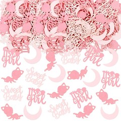 100 Pieces Baby Shower Confetti – It’s a Girl Sweet Baby Confetti Decorations…