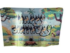 Blue Dog Australian Birthday Banner Happy Birthday Backdrop Banner Theme NEW