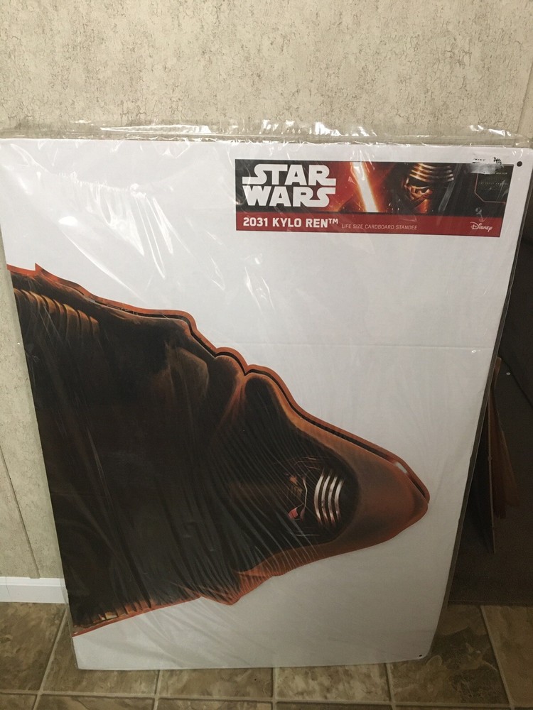 Kylo Ren Star Wars VII The Force Awakens Cardboard Cutout Party Decoration NEW S