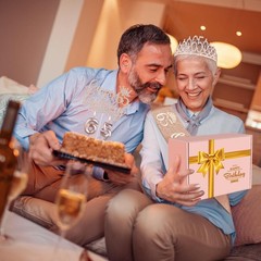 65th Birthday Decorations for Women, Including Sash, Crown/Tiara, Rose Gold