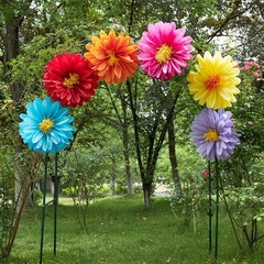 Large Paper Flowers Tissue Backdrop Giant Floral Decorations Wedding Party Decor
