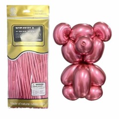 100pcs/pack,1.8g Metallic 260 Long Balloons Colored Twisting Animal Balloons Mod