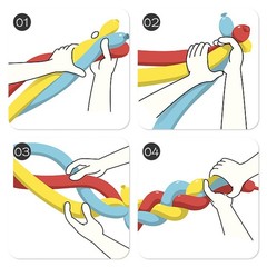 200 Pieces 260 Balloons Twisting 260Q Long Balloons for Balloon Animals Makin…