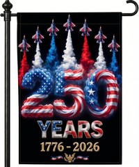 250th Anniversary American Garden Flag – Patriotic Decor for Independence Day