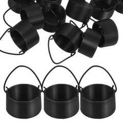 20 Pcs Spooky Decorations Cauldrons for Food Dollhouse Miniatures