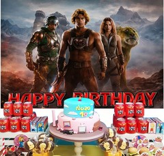 He-Man Party Decorations Backdrop Banner Poster Vinyl Birthday Gift