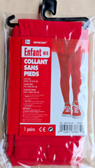 Amscan Child Costume Footless Tights, Costume Leggings – RED – Med/Lrg – NEW