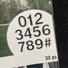 Celebrate It Number 33 Pieces Yard Large Signs 13-15 inches – New in Bag