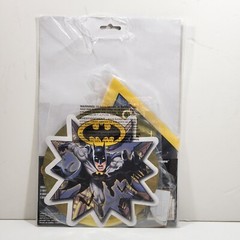 Batman 7 Piece Hanging & Table Top Birthday Party Decoration Kit New In Pack