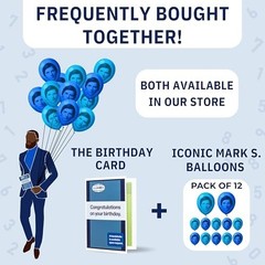 Severance Balloons for Birthday Party Decorations, 12 Pack Blue/Light B