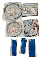 Cute Cartoon Animal Theme Birthday Party Supplies Banner Balloon Cake Toppers