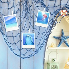 Fish Net Decorations for Party Fishing Net Decorative Themed Party Decor