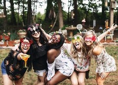 Luau Party Sunglasses – 9 Pairs Funny Hawaiian Glasses, Tropical Fancy Dress …