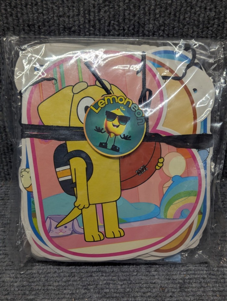 Lemoneon blue dog birthday decorations party set – Bluey