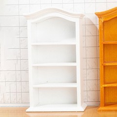 Miniature House Accessories Dollhouse Furniture Decoration Bookshelf Bookcase