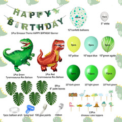 Dinosaur Birthday Party Decorations Supplies, Dinosaur Balloons Arch Garland Kit