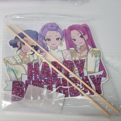Kpop Demon Hunters Decorations Balloons Banner Table Decor Birthday Party