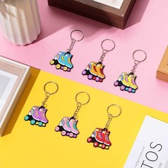 Pcs Roller Skate Keychain for Party Favors – 70s & 72