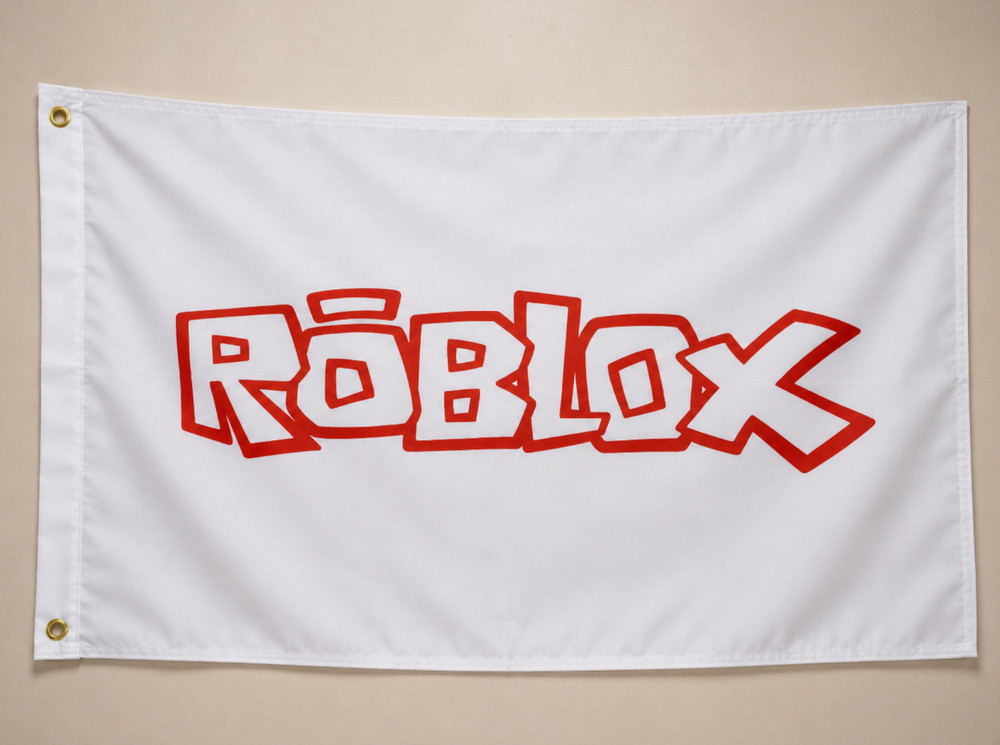 Roblox Birthday Party Banner 3×5 Flag Kids Gift Flags and Banners Wall Signs