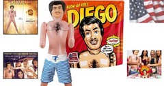 Customizable Life-Size Diego Inflatable for Fun Parties, Events & Celebrations