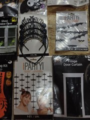 Bulk Halloween Decorations Set of 20 Pc, Decorating Party Pack, Spiders, Skull.