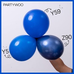 85-Piece Royal Blue Balloon Arch Kit for Memorable Baby Showers & Graduations