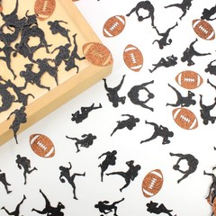 200PC Football Confetti for Table,Football Party Decorations for 1st Year Dow…