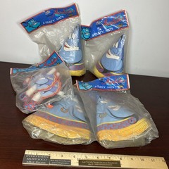 VTG 90s Aladdin GENIE Themed Party Supplies Lot New 32 Hats 3 Kazoos Walt Disney