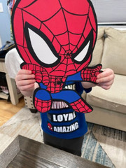 Handmade 12″ Avengers & Superhero Cardstock wall Decorations!