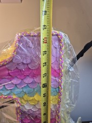 Mermaid Theme Number 1 Pinata Birthday Party Decorations Pastel NIB Easy Setup