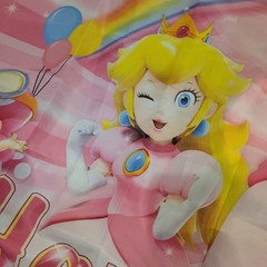 Peach Princess Backdrop Supplies Photography Kids Birthday Decorations 52X36 In