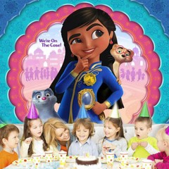 Mira Royal Detective Birthday Decoration Backdrop Banner Party Supplies 5x3ft