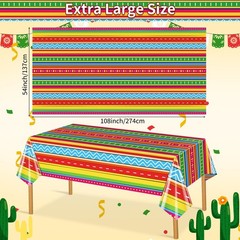 Hxezoc 3 Pack Cinco De Mayo Printed 54 x 108 inches,
