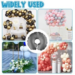 2Pcs White Water Bag Weights for Balloon Column Stand & Balloon Arch, Weights…