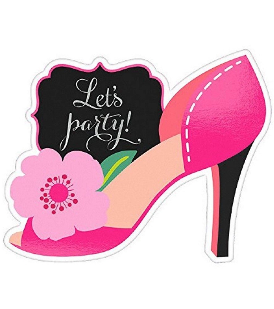 32x Fancy Shoe Large Novelty Invites & Envelopes 4″ x 6″ NEW + FAST SHIPPING