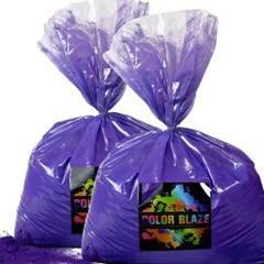 Color Blaze – 50lbs Purple Colored Powder Holi Fun Run Color War Festival Party