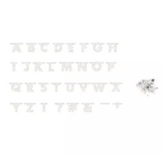 Create Your Own Iridescent Party Banner White – Spritz