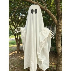 Scary Hanging Decoration Plastic Fabric Specters For Halloween Party And Scene