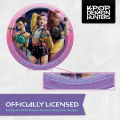 Kpop Demon Hunters Birthday Decorations | Kpop Demon Hunters Plates and Napkins,